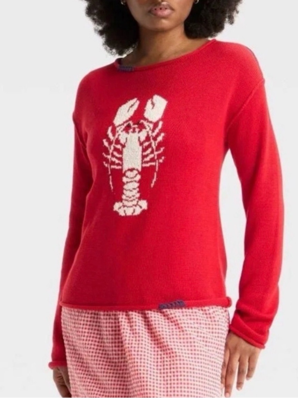 Red Lobster New England Summer Knit Sweater